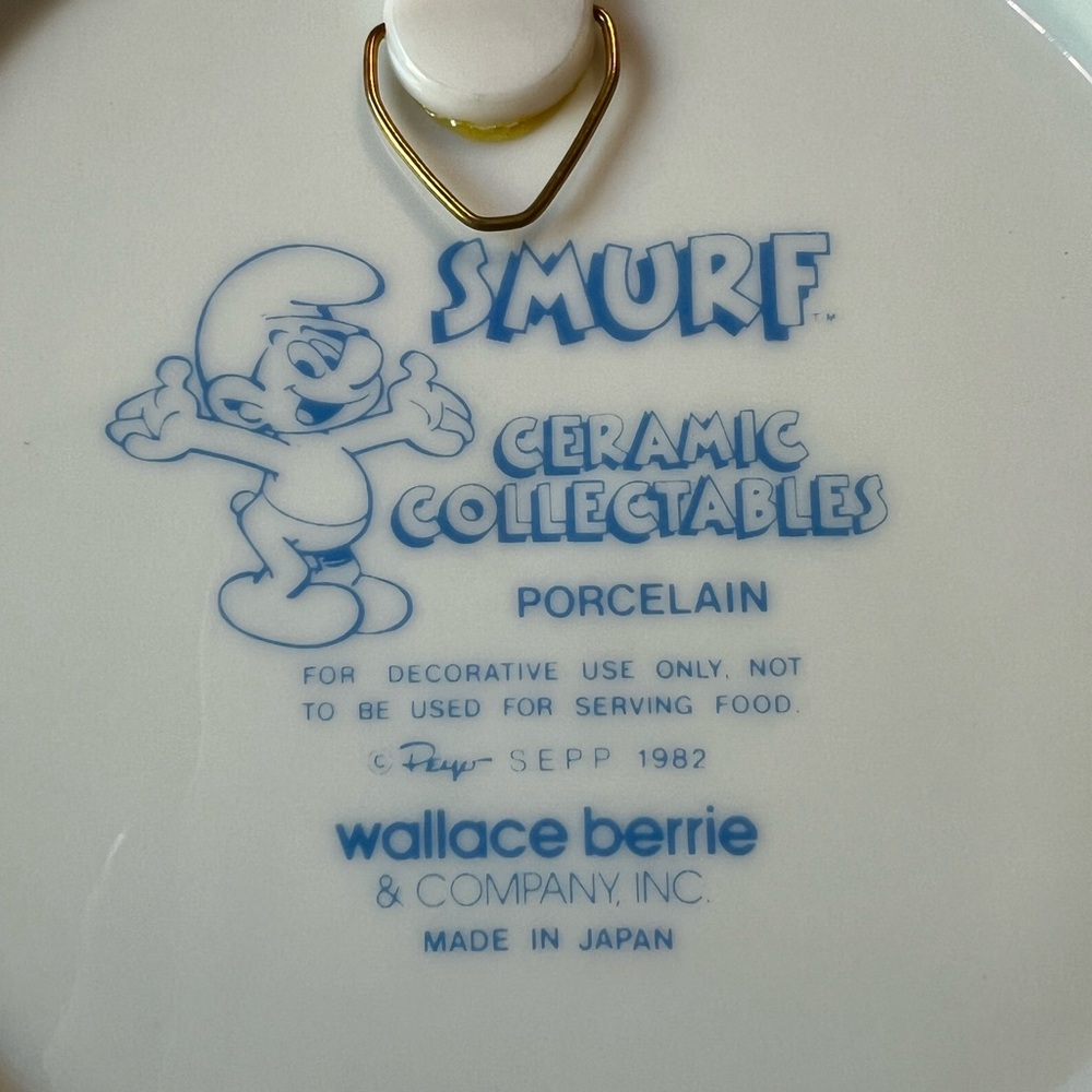 Smurf collectible plates - Picture 5 of 7